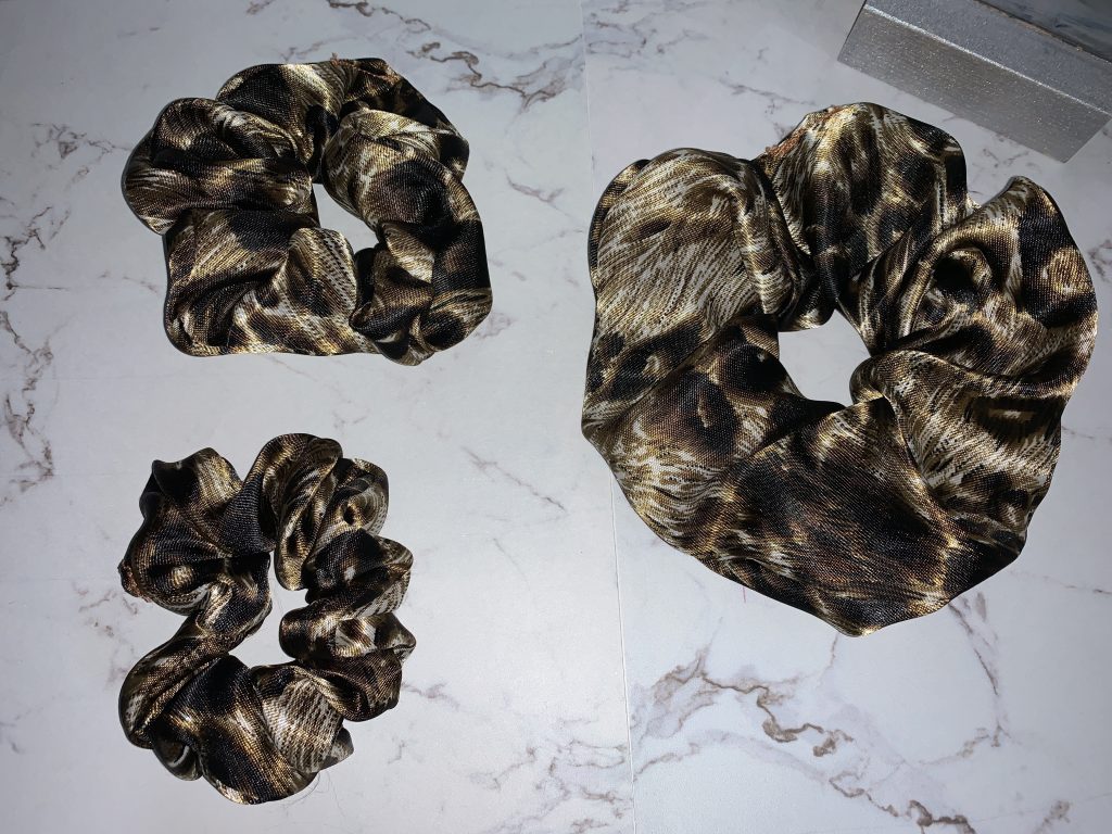 Satin Leopard Print, available in all 3 sizes> The leopard print is brown/beige toned