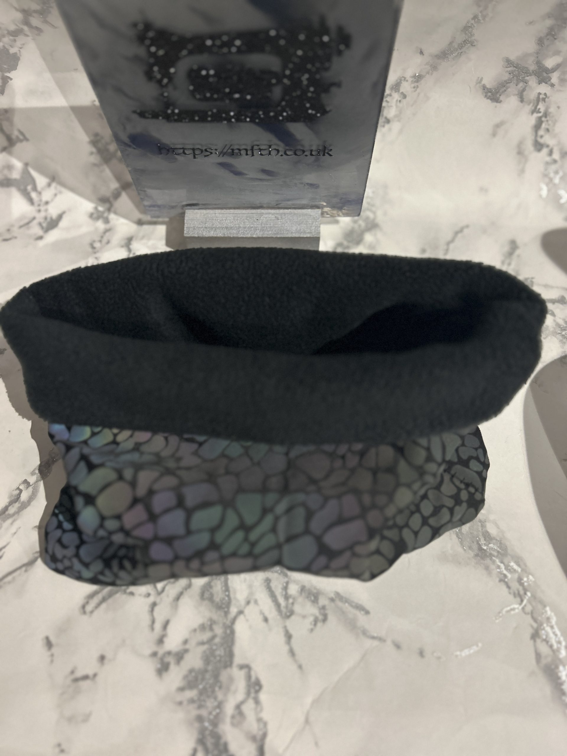 Black Fleece Holographic Lightup Stretch Jersey