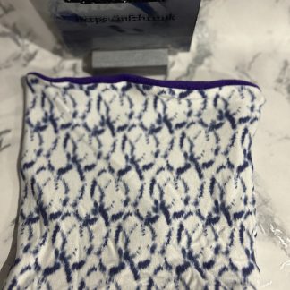 Cadbury Purple Fleece Tie Die Purple Blue Jersey