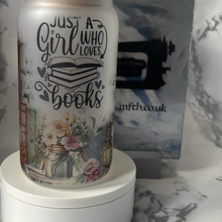 Frosted bamboo tumbler